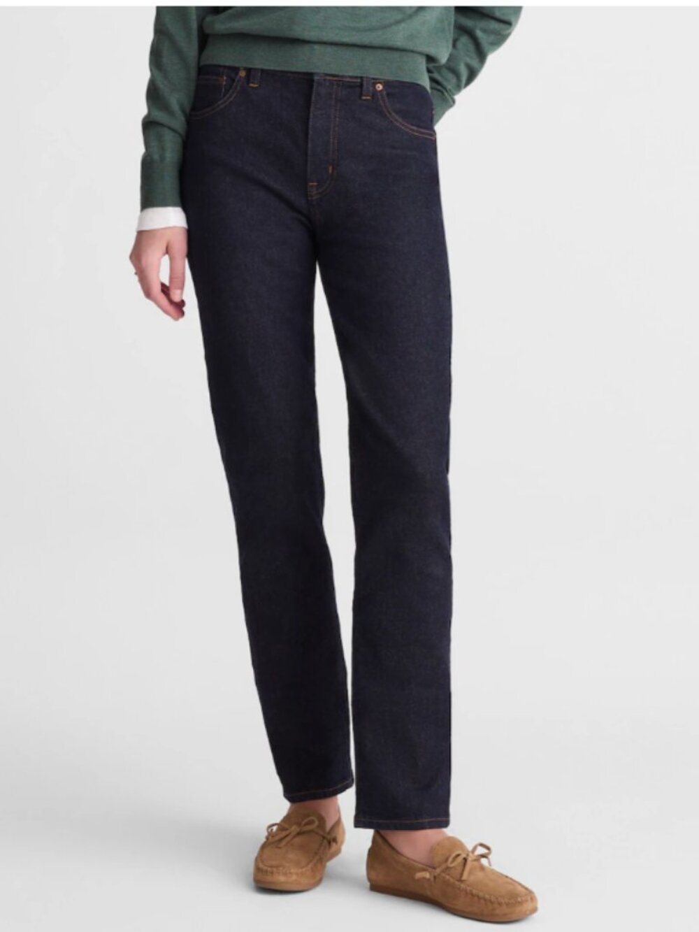 Madwell The Jules Slim-Straight Jean Size 31 - Rinse Wash